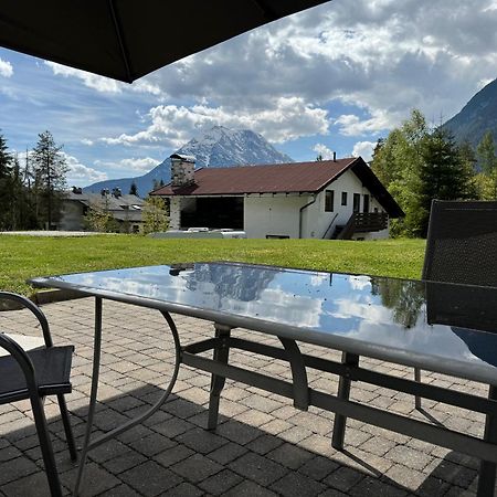 Alpenmond Appartment Halbmond Leutasch Dış mekan fotoğraf