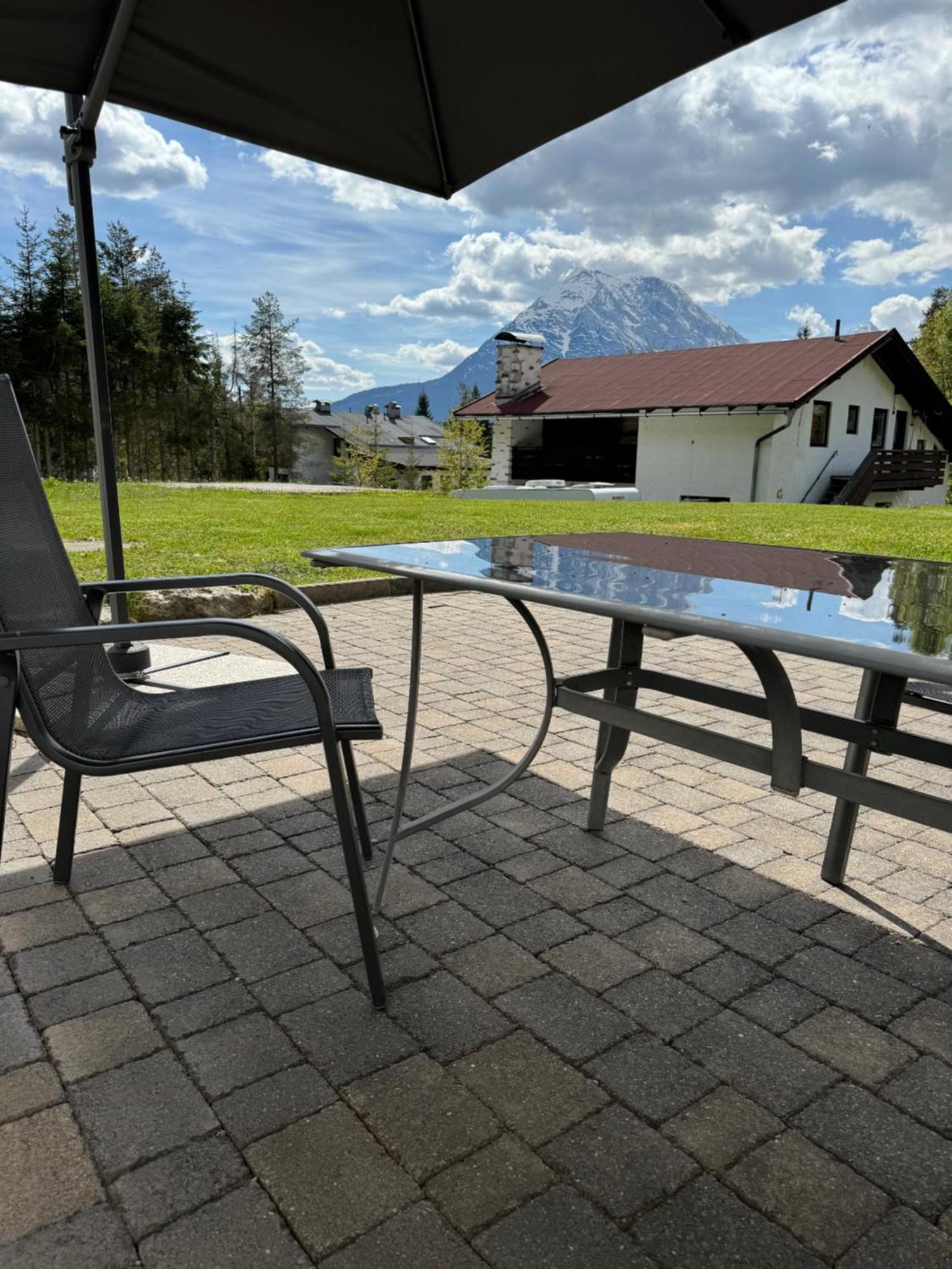 Alpenmond Appartment Halbmond Leutasch Dış mekan fotoğraf