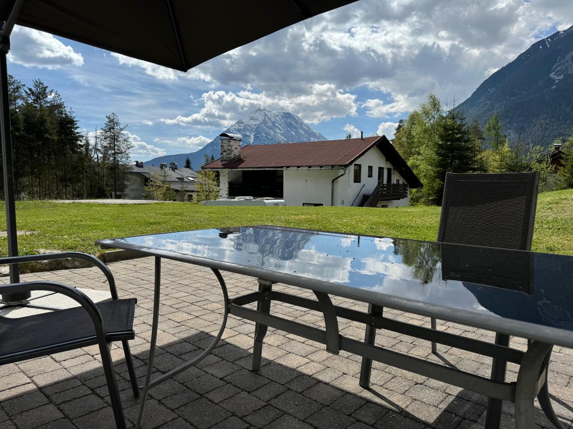 Alpenmond Appartment Halbmond Leutasch Dış mekan fotoğraf